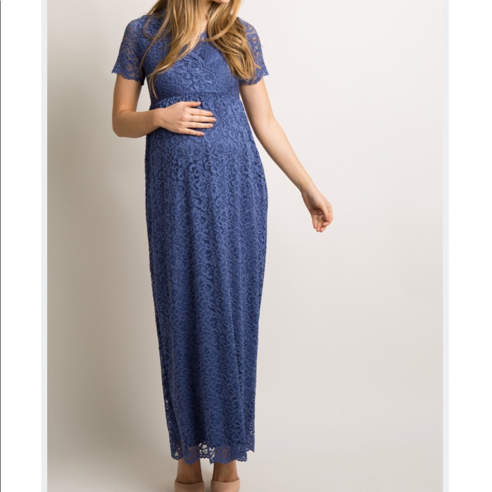 Maternity Lace Gown